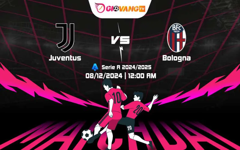 Soi kèo Juventus vs Bologna 00h00 ngày 08/12/2024